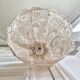 Suspension fleur vintage
