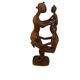 Original sculpture W. Mebdandi - The Family - solid mahogany wood, Tc