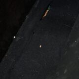 Very comfortable vintage cow leather armchair with character