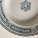 Assiette creuse en terre de fer