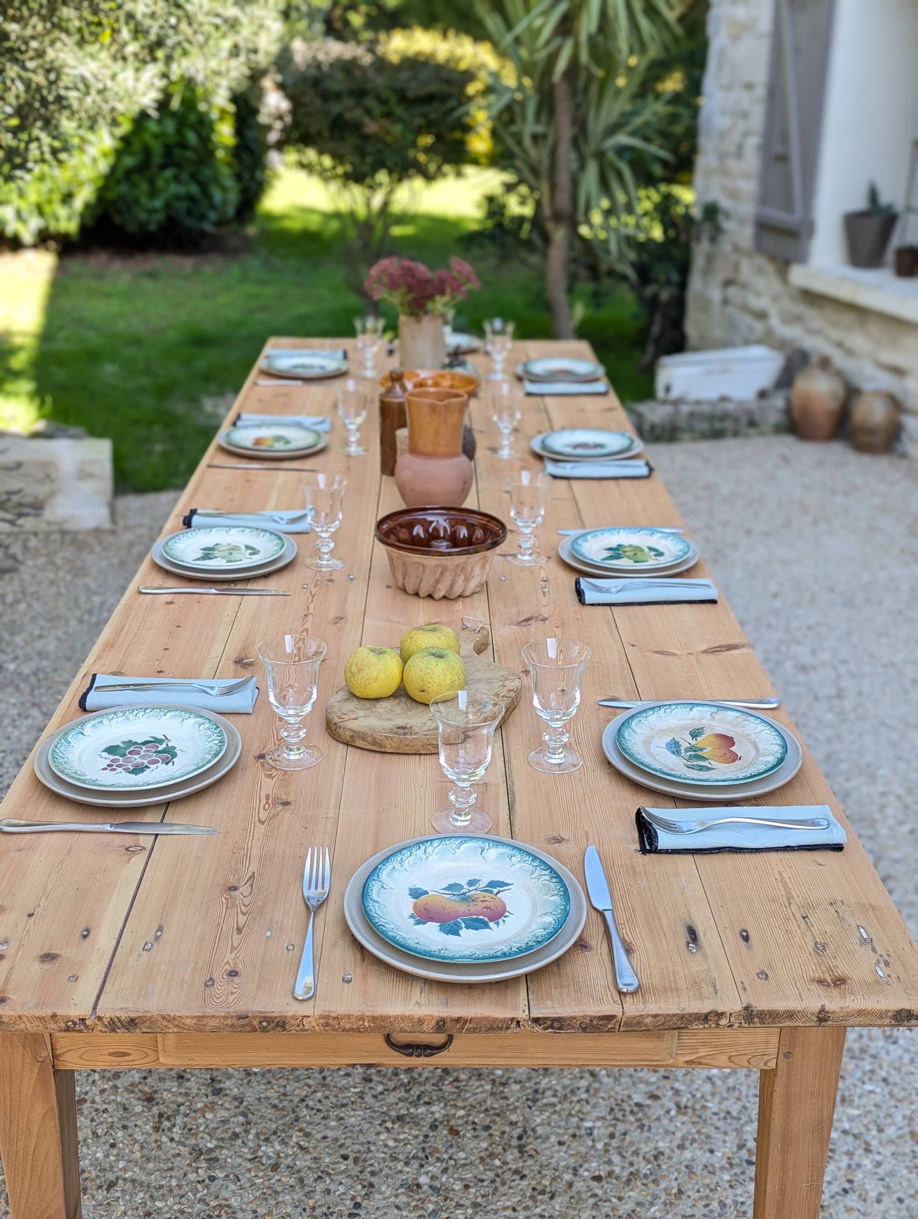 Large farmhouse table