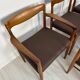 1960s Set of 6 vintage Danish Teak Dining Chairs by H.W. Klein for Bramin