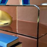 Occasional furniture in smoked Plexiglas from the 70s