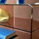 Occasional furniture in smoked Plexiglas from the 70s