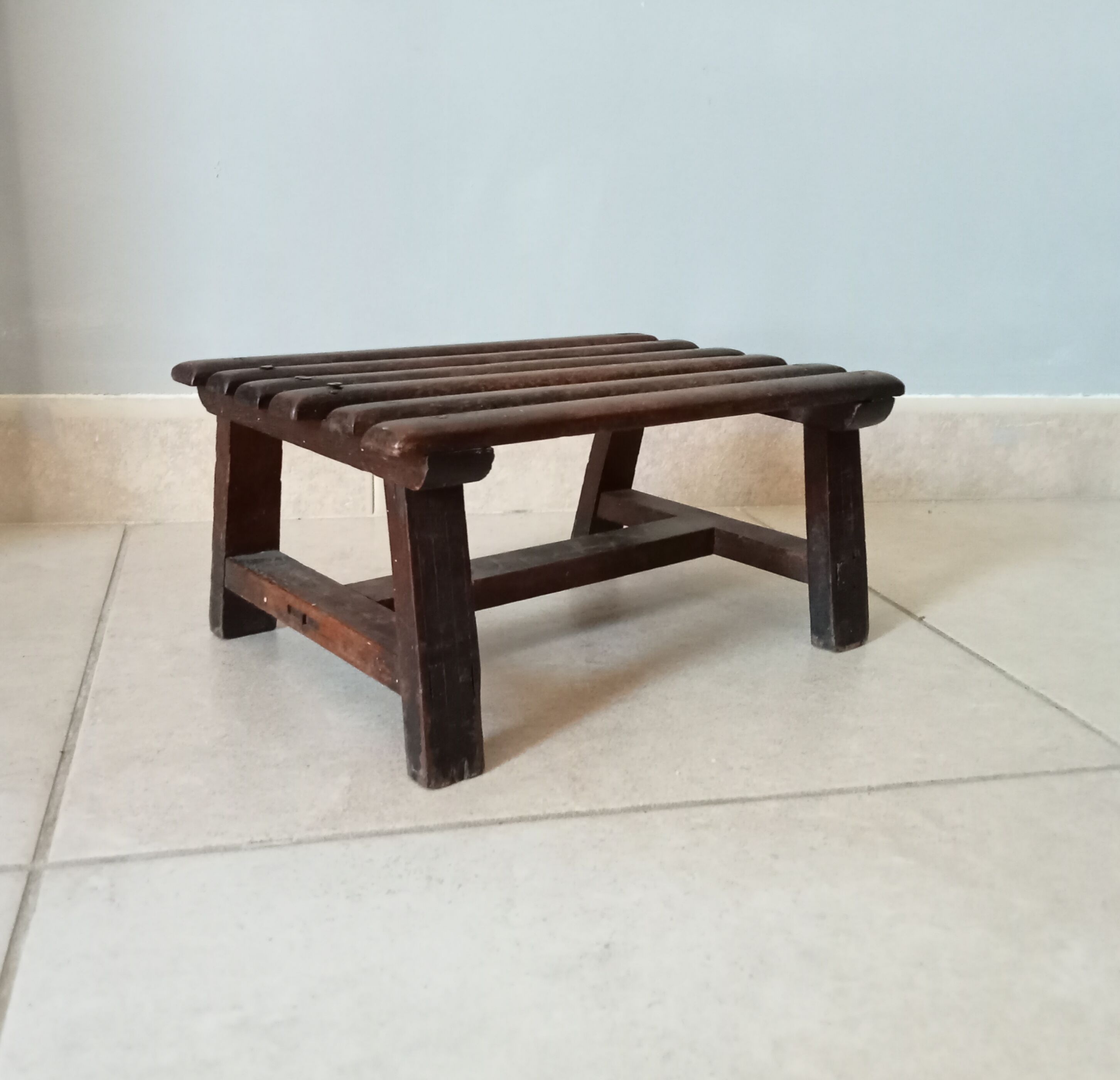 Vintage plant carry stool