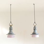 Pair of street lamps, Italy 1970s