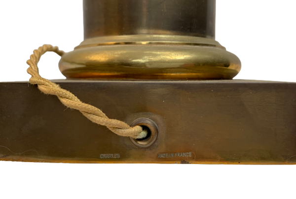 Lampe Charles années 60 modèle Lotus sans abat-jour