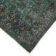 Hand-knotted antique oriental 1970s 154 cm x 237 cm blue carpet