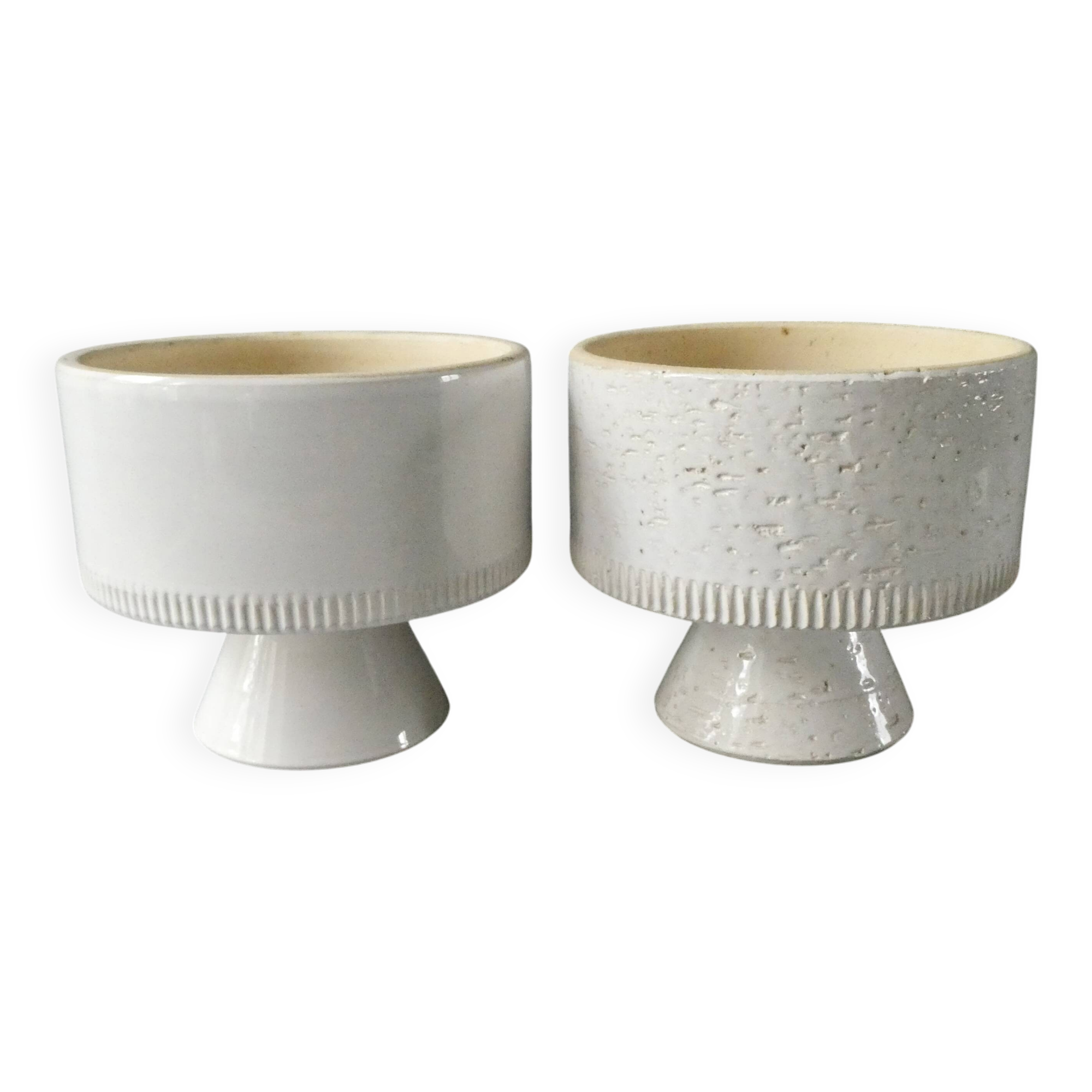 Pair of ceramic bowls, 1960s