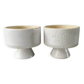 Pair of ceramic bowls, 1960s