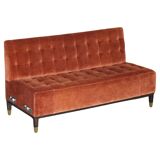 Chesterfield sofa bench Chelsea velvet George Smith