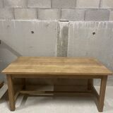 Solid oak farmhouse table