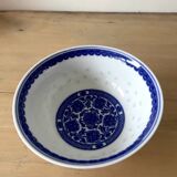 Chinese rice grain porcelain bowl