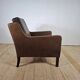 Vintage leather armchair – Mogensen style, 1960s