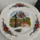 Alsatian plates Obernai earthenware Sarreguemines