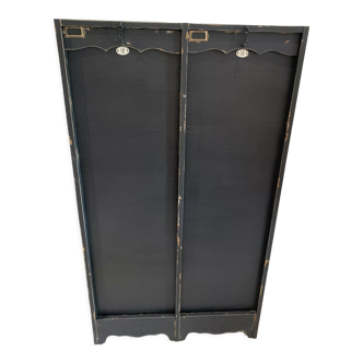 Curtain binder cabinet