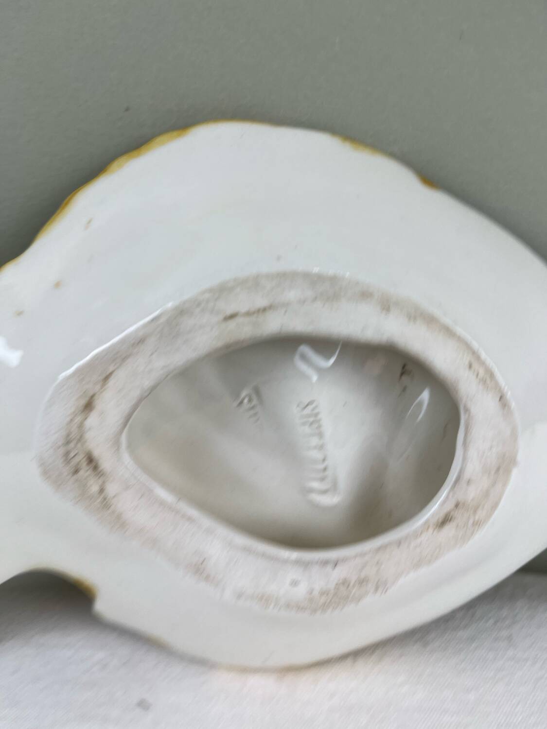 Fish-shaped trinket tray in Vallauris