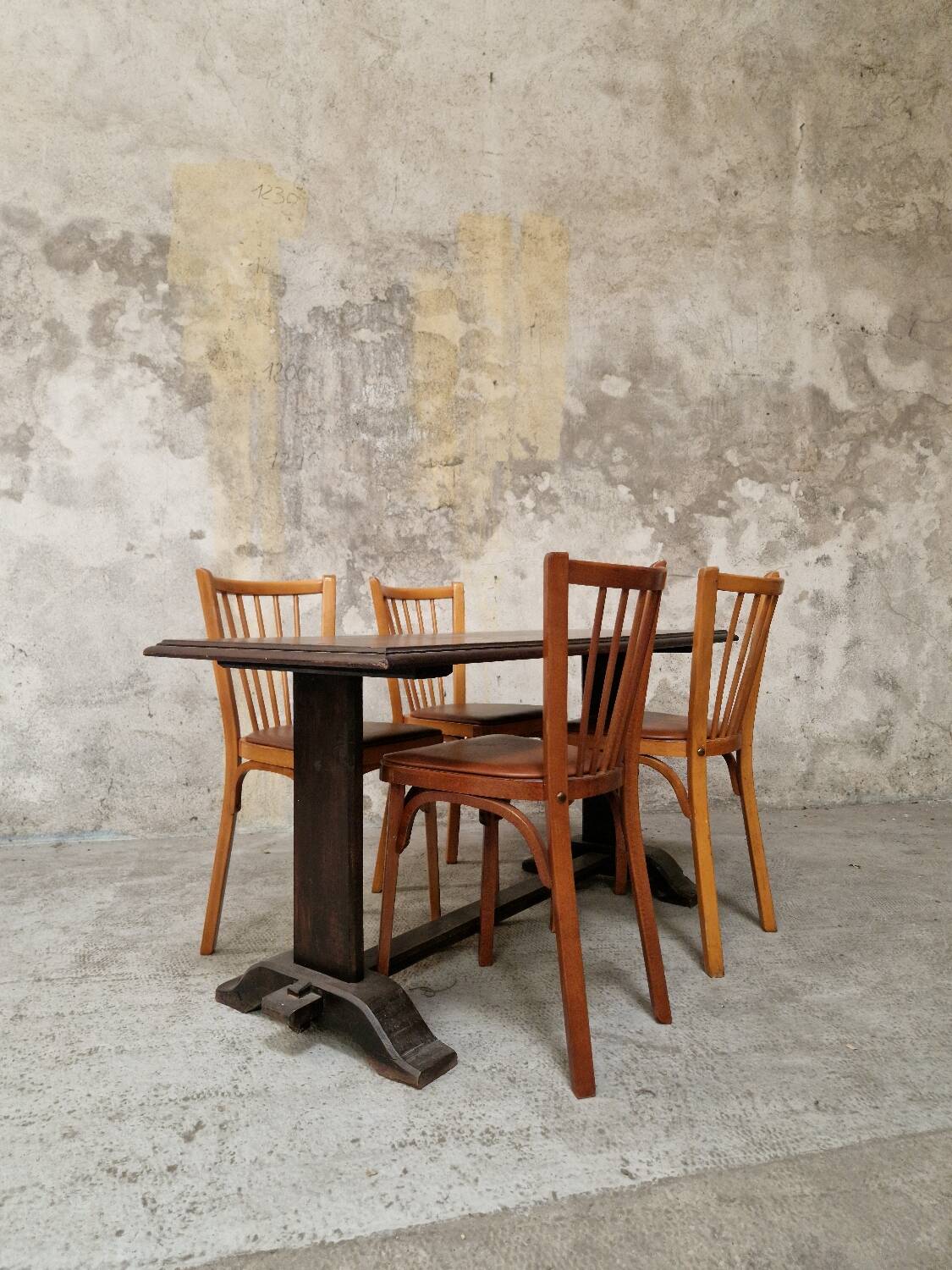 4 Baumann chairs no. 153
