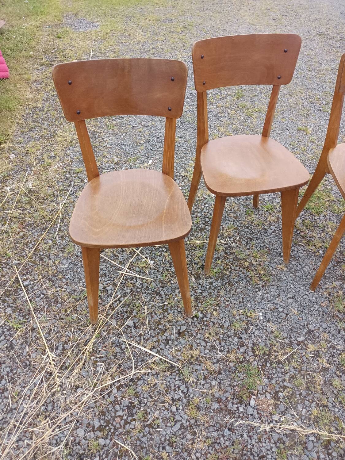 Série de 4 chaises Vintage