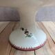 Antique compote dish Sarreguemines – Strasbourg model – floral decoration