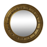 Old golden mirror 40 x 40 cm