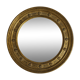 Old golden mirror 40 x 40 cm