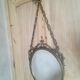 Louis XVI Round Mirror 35x73cm