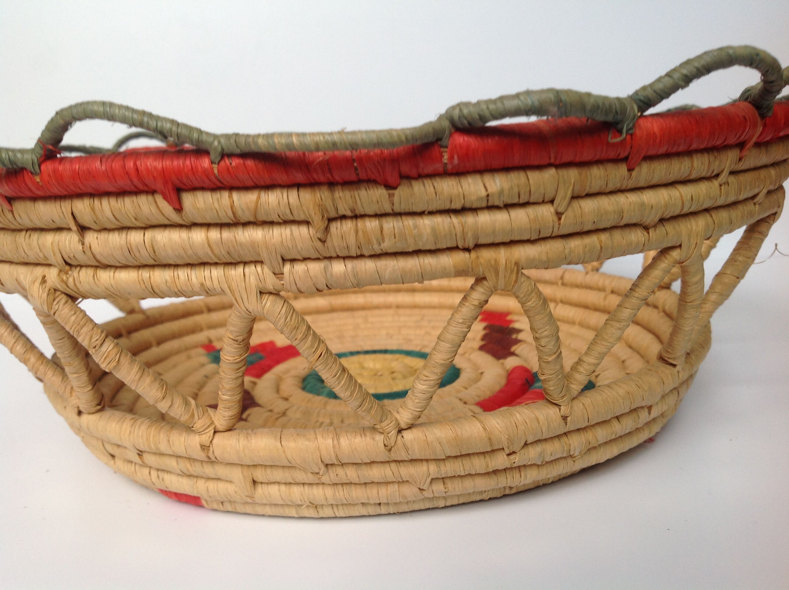 Handcrafted braided basket