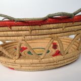 Handcrafted braided basket