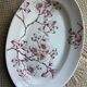 Antique Longwy dish, “Pommier” model in ironstone