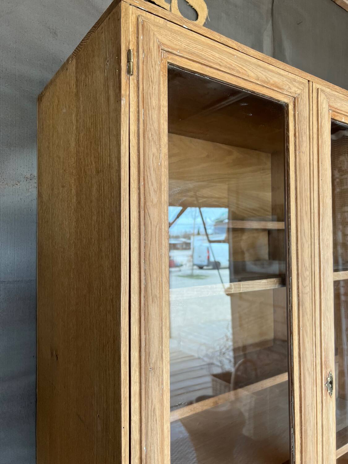 Ancienne vitrine  d’école