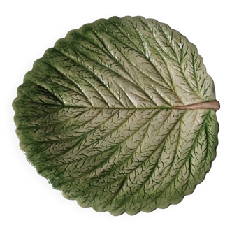 slip leaf serving dish
