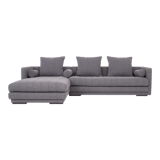 Canapé d’angle kopenhaga graphite, design scandinave
