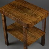 Art Deco Walnut Console Table 1930s