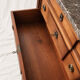 Louis XVI style commode in wood, marble top, 1900s.