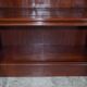 Antique pair of legal bookcases by William Baker Co in hardwood, satin and walnut.