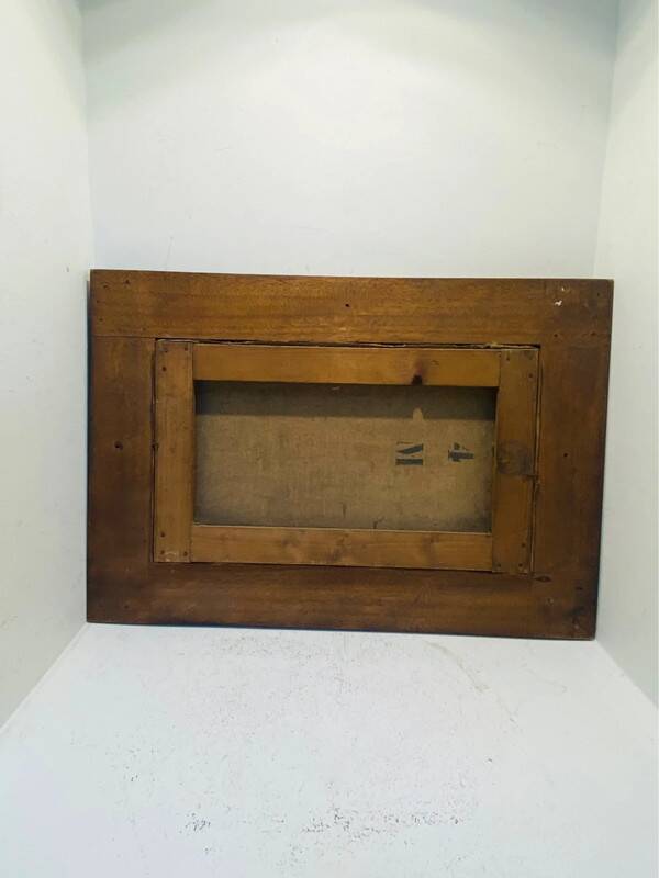 Painting: seascape - seaside in Brittany signed À Jabiol around 1900