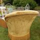 Fauteuil crapaud velours
