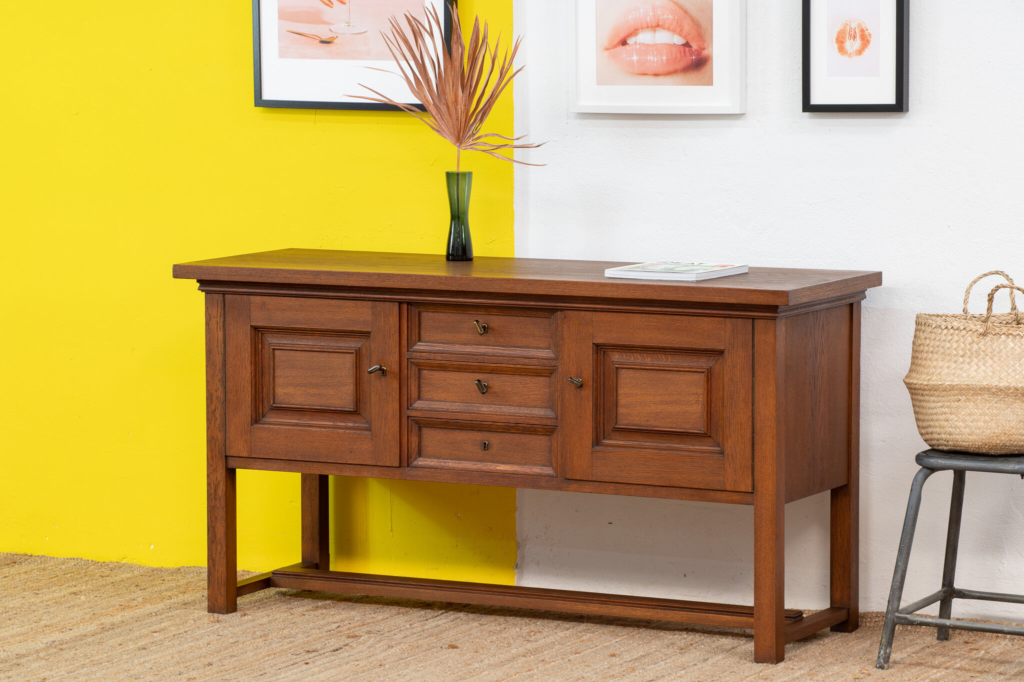 Vintage Scandinavian Sideboard – 150 cm