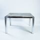 Kho Liang Ie for Artifort dining table marble aluminium, 1970s