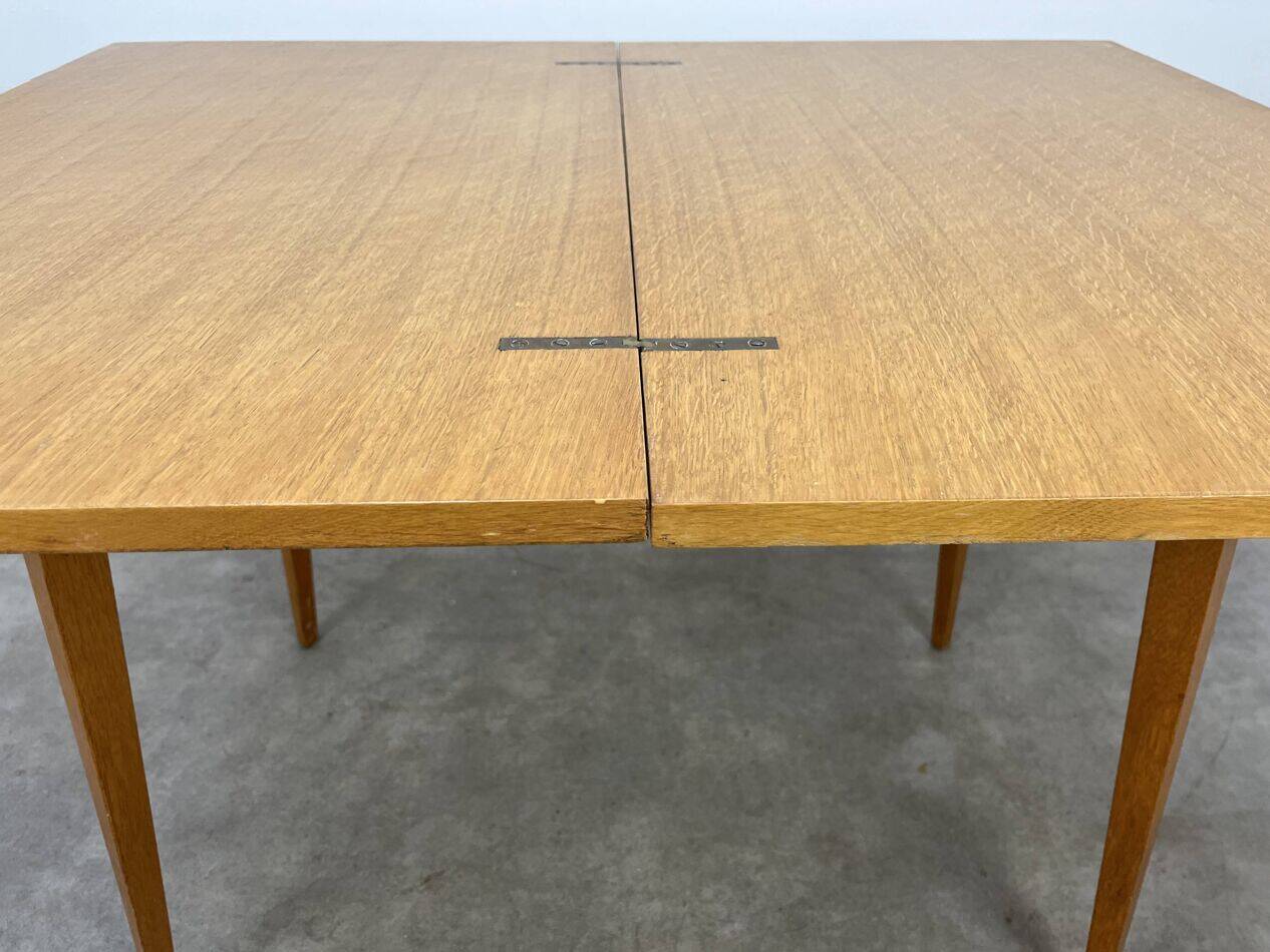 Compass leg table, 1950s, vintage.