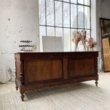 Drapery oak counter 1900