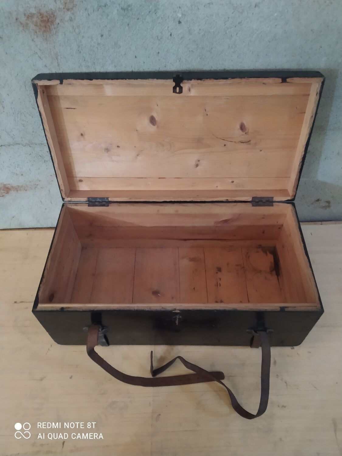 Caisse en bois vintage