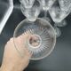 Series of 6 Saint Louis crystal water glasses coli model size 422