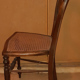 Ancient provencale chair