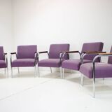 Mid-Century Tubular Chrome Armchair, Germany 1970s