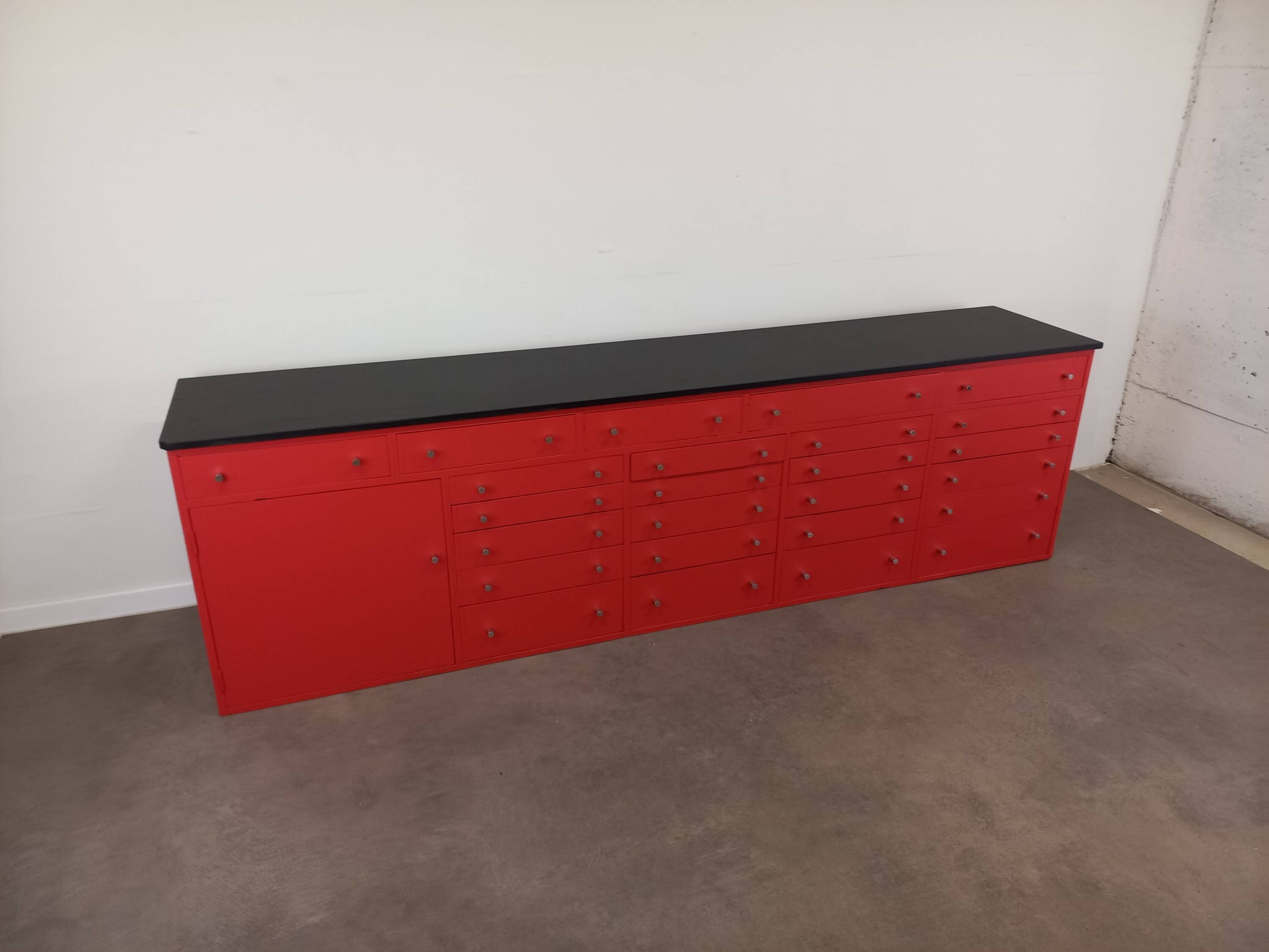 Optician's drawer unit