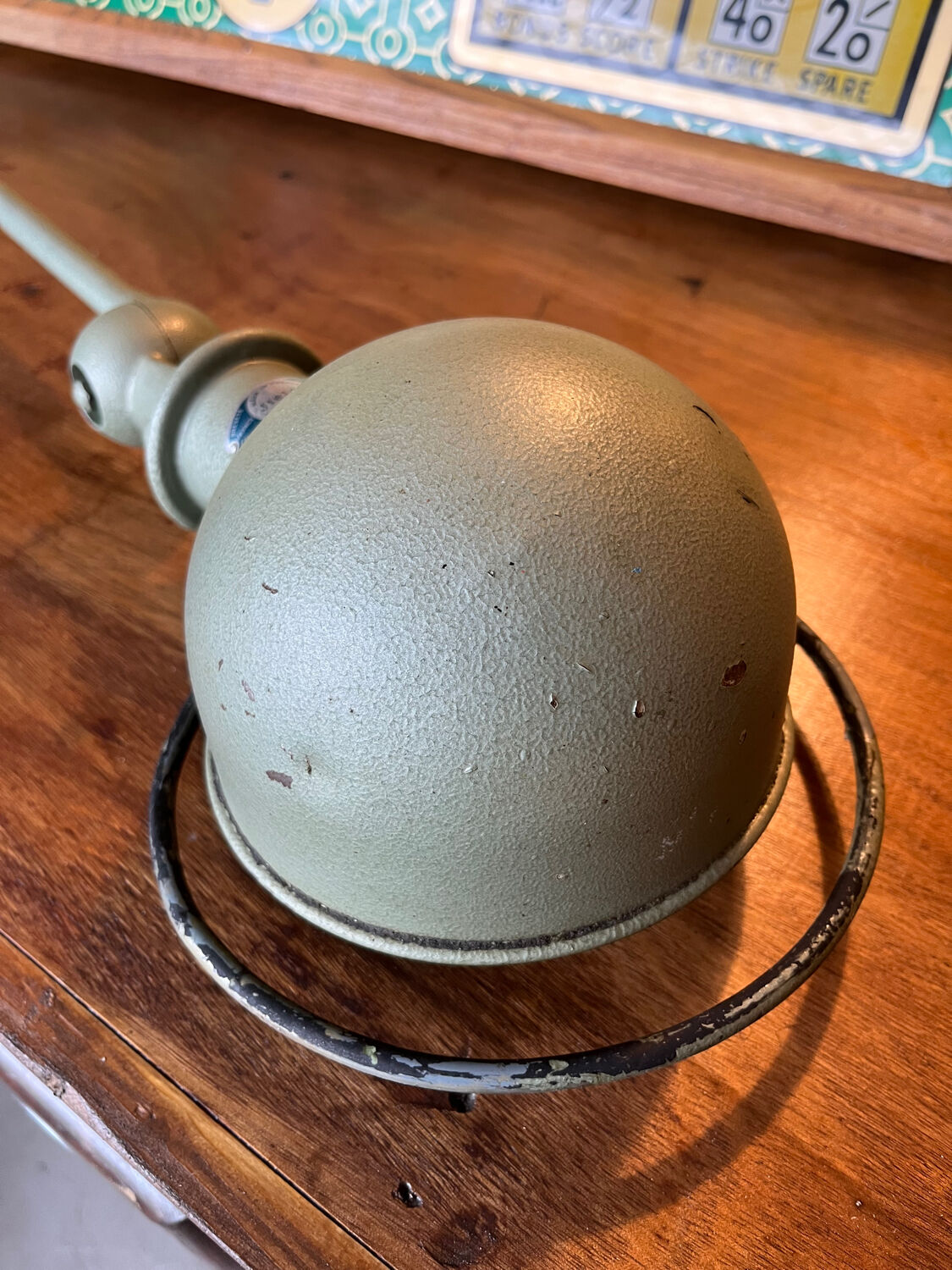 Old Jieldé lamp with 2 arms