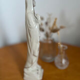 Ancient statuette Virgin Mary Our Lady of Lourdes