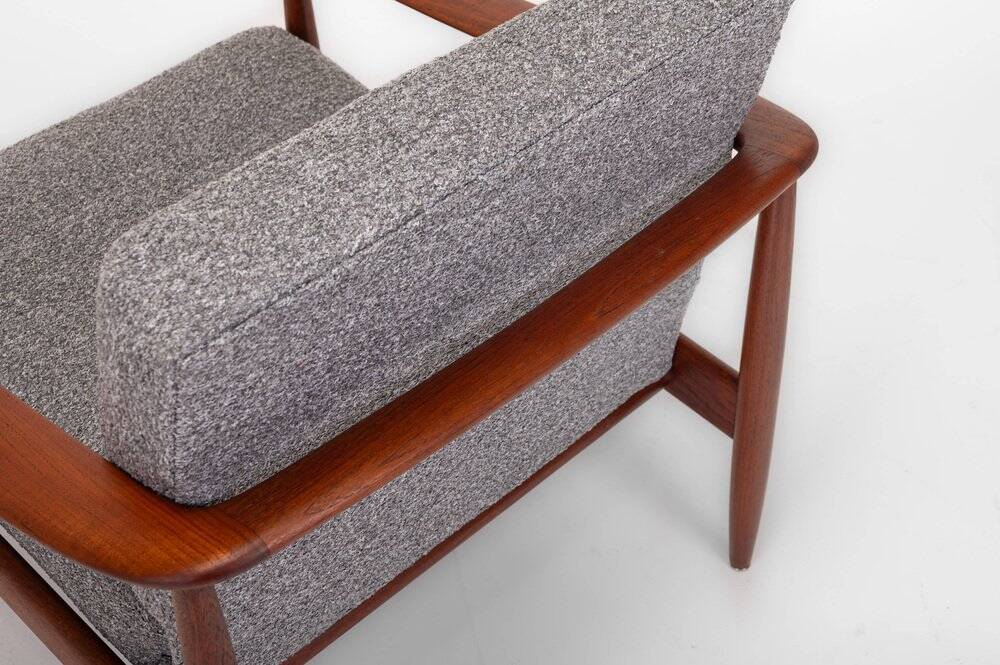 Teak easy chair by Carl Straub, 1960s